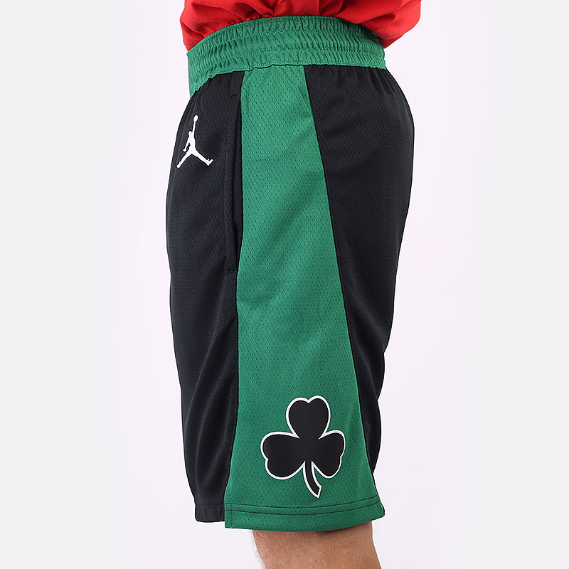 мужские черные шорты  Jordan Celtics Statement Edition 2020 NBA Swingman Short CV9553-010 - цена, описание, фото 4